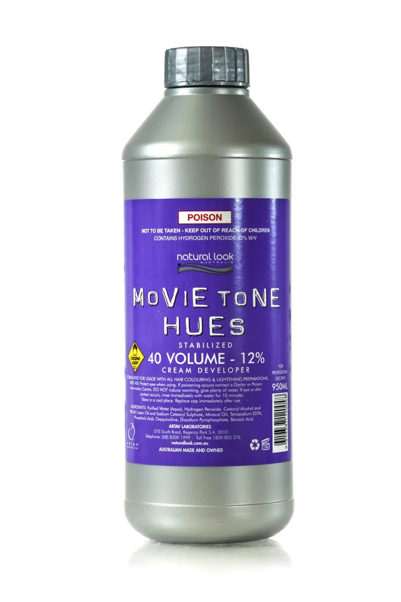 Natural Look - Movie Tone Hues Cream Peroxide 40 Vol( 12%) - 950 ml