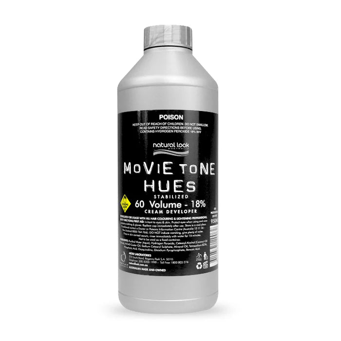 Natural Look - Movie Tone Hues Cream Peroxide 60 Vol( 18%) - 950 ml
