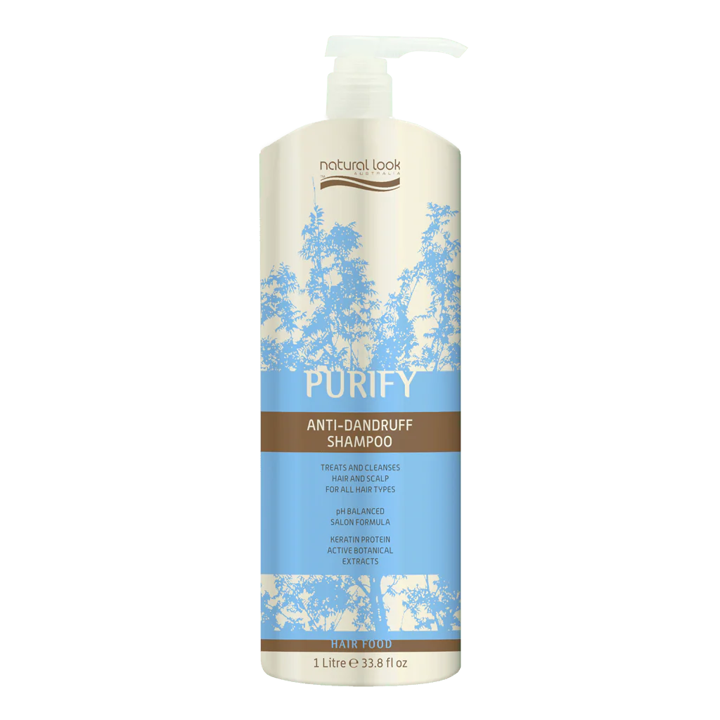 Natural Look - Purify Anti-Dandruff Shampoo - 1L