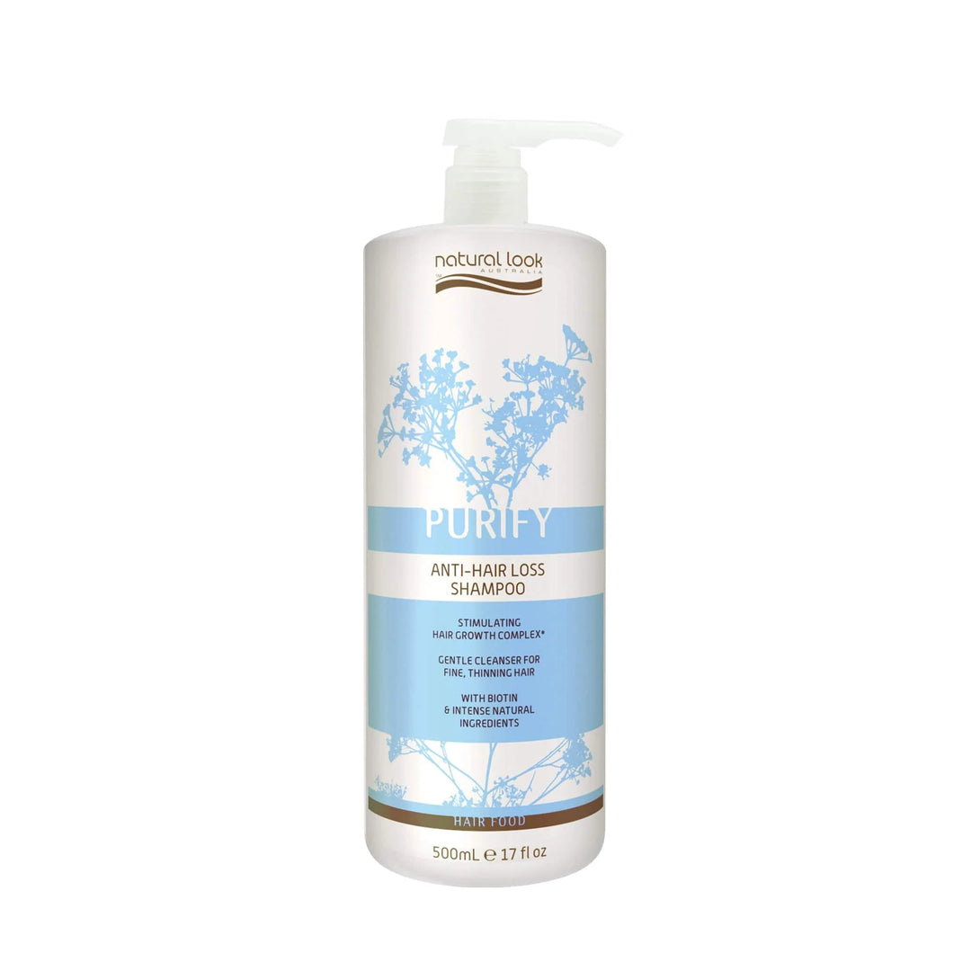 Natural Look - Purify Anti-Hair Loss Shampoo - 500ml