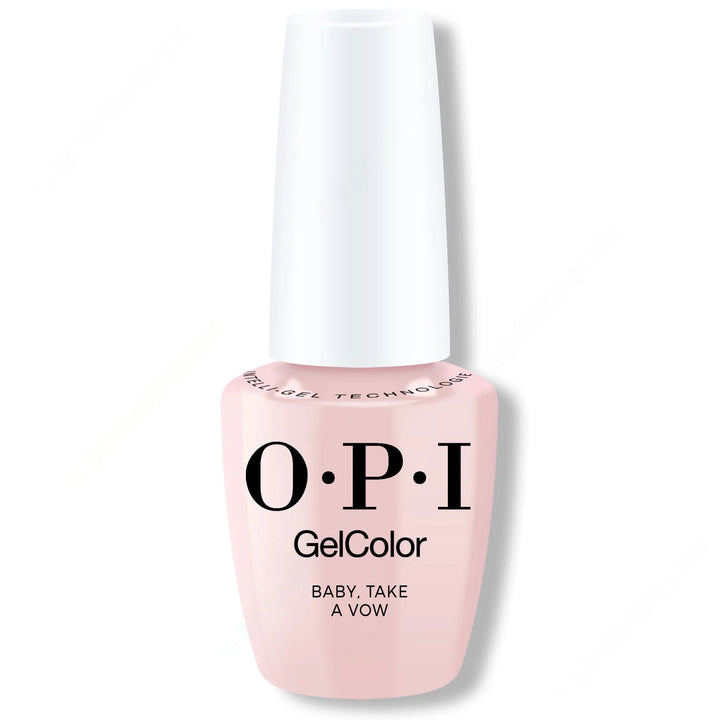 #GCSH1 - OPI GelColor Intelli-Gel - Baby, Take a Vow 0.5 oz
