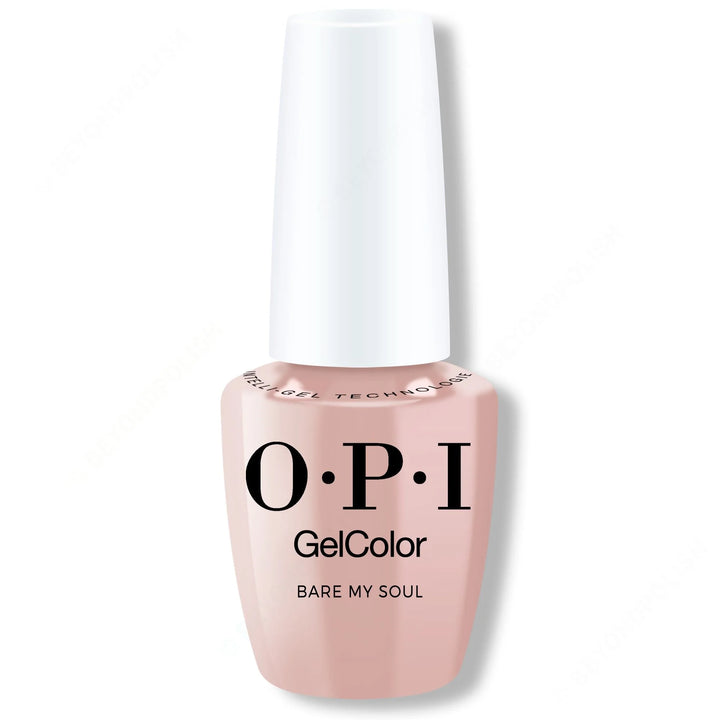 #GCSH4 - OPI GelColor Intelli-Gel - Bare My Soul 0.5 oz