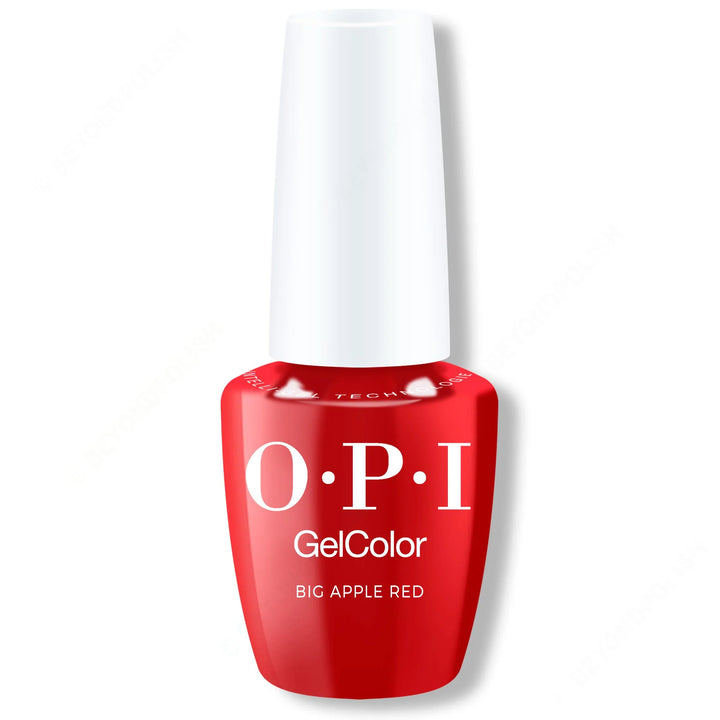 #GCN25 - OPI GelColor Intelli-Gel - Big Apple Red 0.5 oz