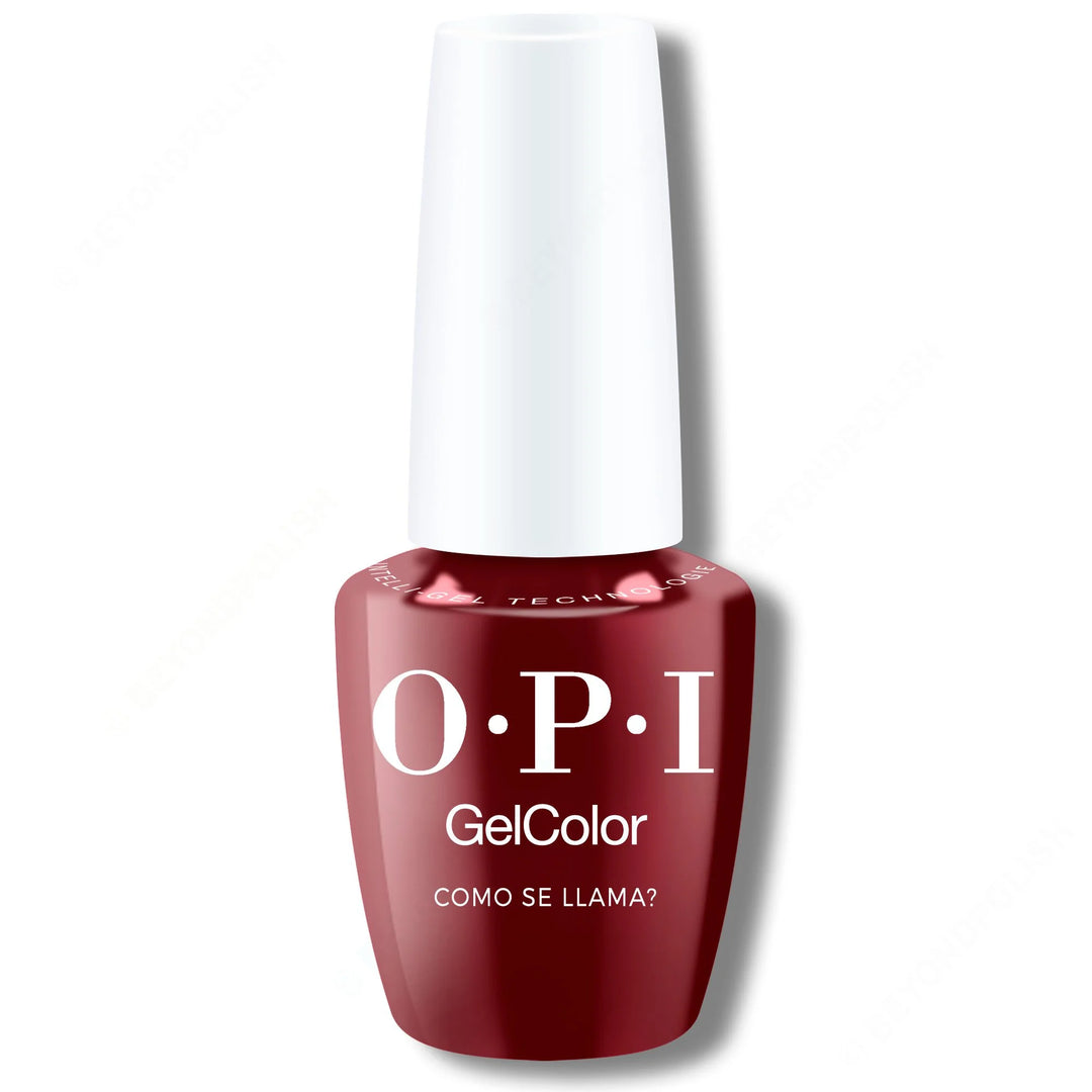 #GCP40 - OPI GelColor Intelli-Gel - Como se Llama? 0.5 oz