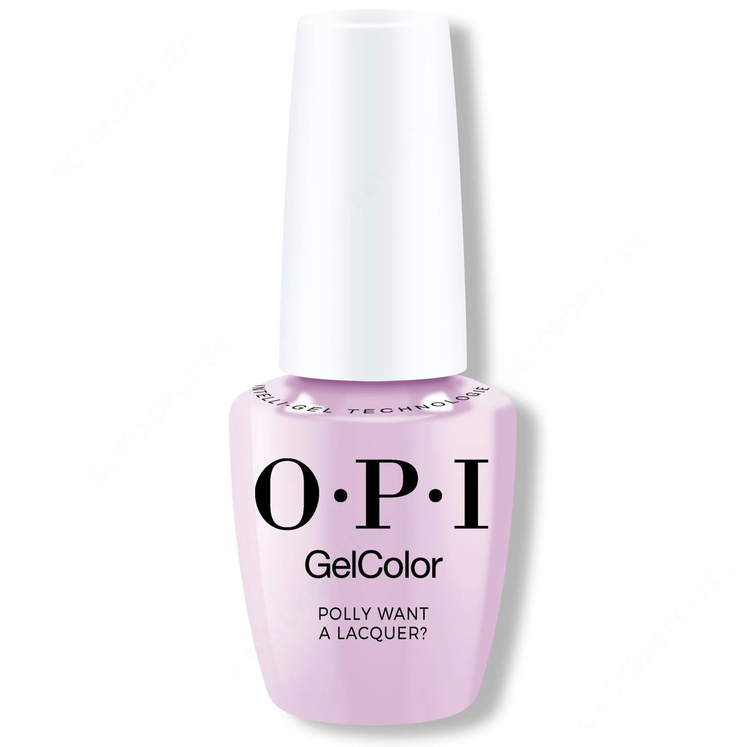 #GCF83 - OPI GelColor Intelli-Gel - Polly Want a Lacquer? 0.5 oz