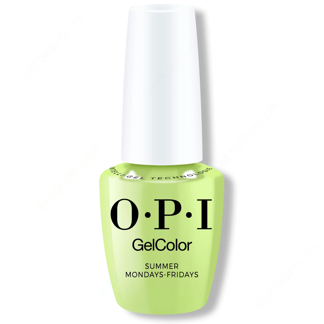 #GCP012 - OPI GelColor Intelli-Gel - Summer Monday-Fridays 0.5 oz