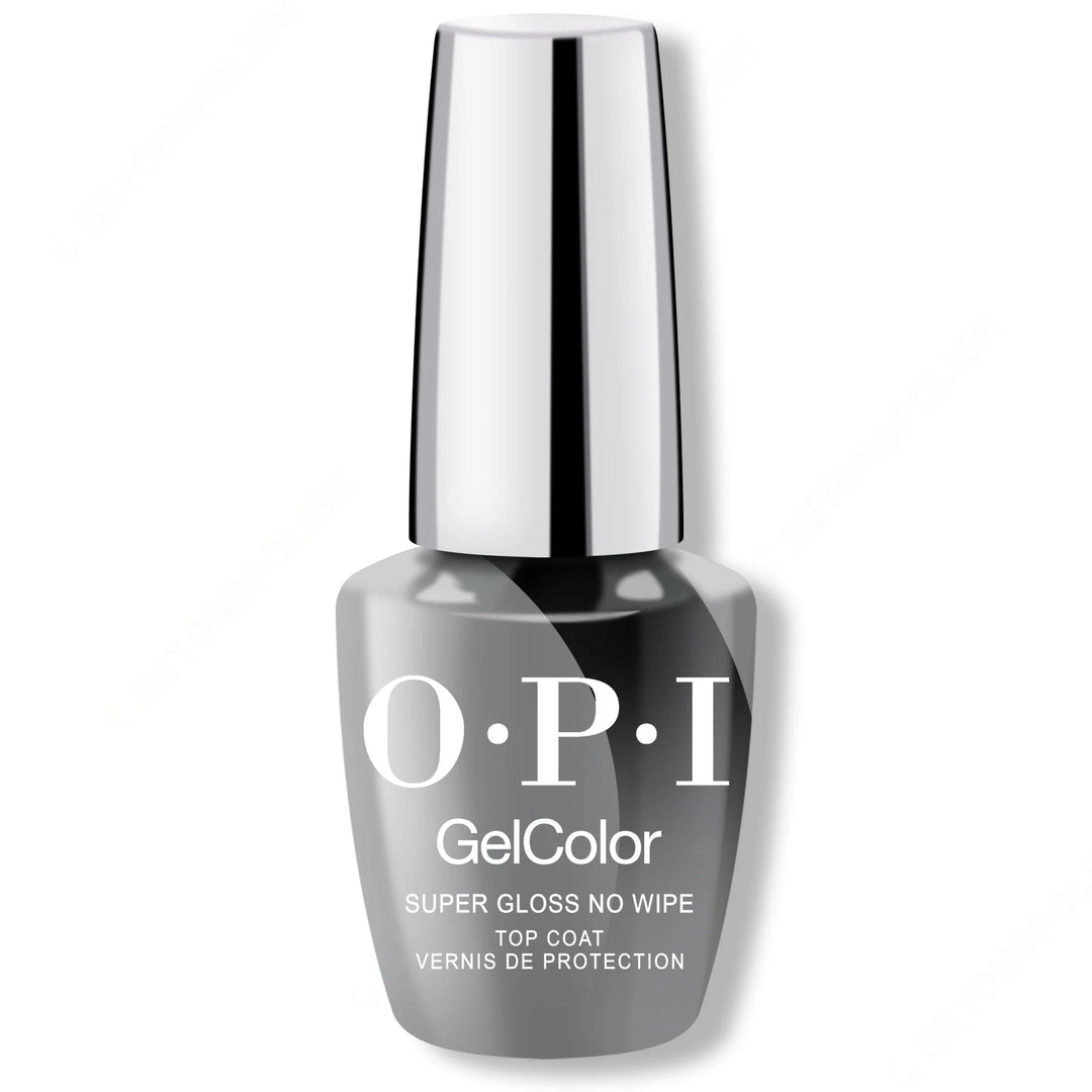 #GC005 - OPI GelColor Intelli-Gel - Super Gloss No Wipe Top Coat 0.5 oz