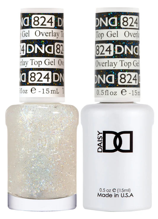 #824 DND Overlay Top Gel Duo