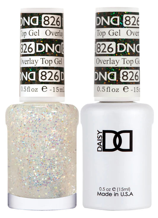 #826 DND Overlay Top Gel Duo