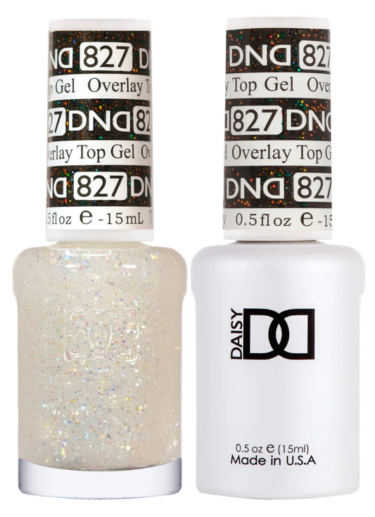 #827 DND Overlay Top Gel Duo