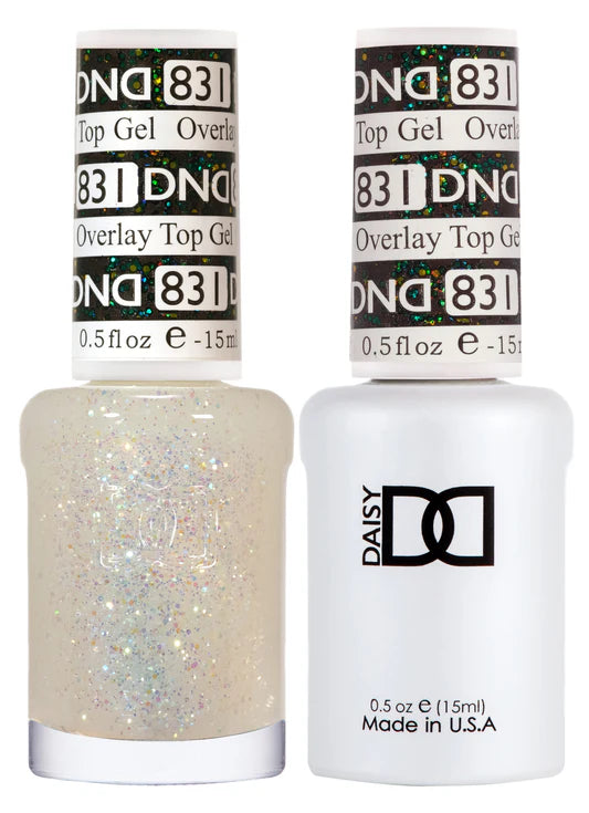 #831 DND Overlay Top Gel Duo