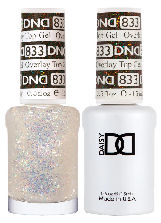 #833 DND Overlay Top Gel Duo