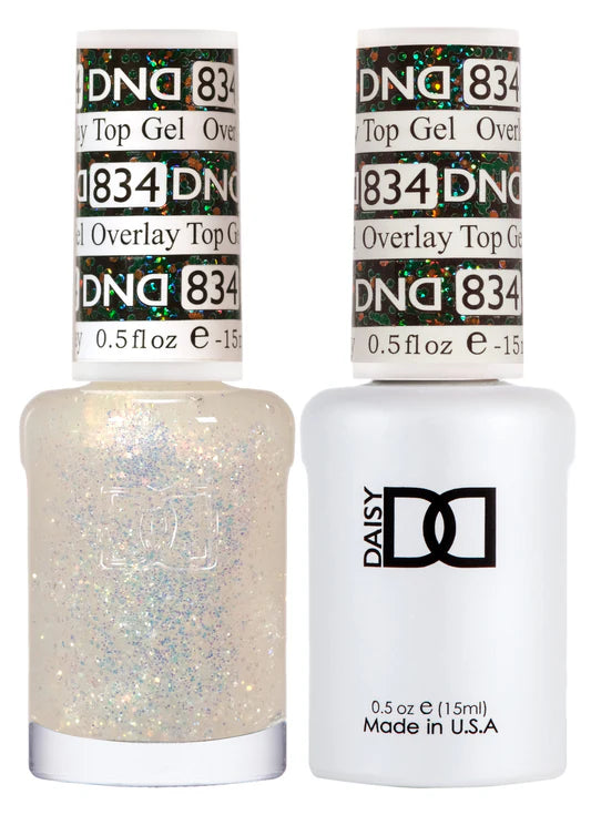 #834 DND Overlay Top Gel Duo