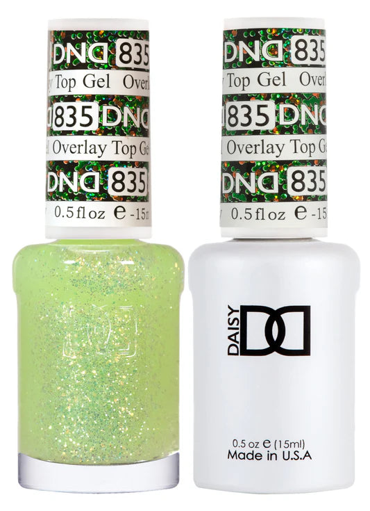 #835 DND Overlay Top Gel Duo
