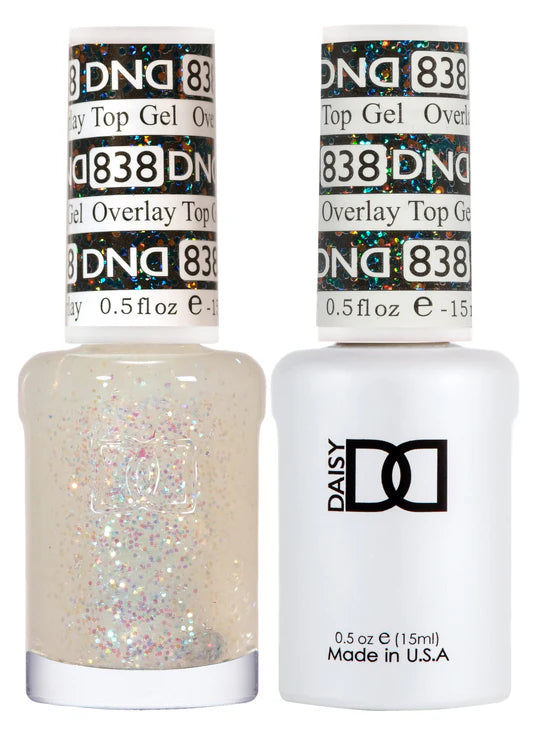 #838 DND Overlay Top Gel Duo
