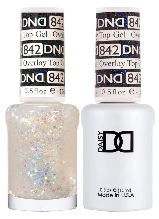 #842 DND Overlay Top Gel Duo