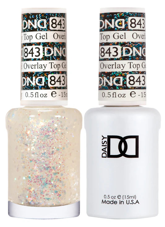 #843 DND Overlay Top Gel Duo