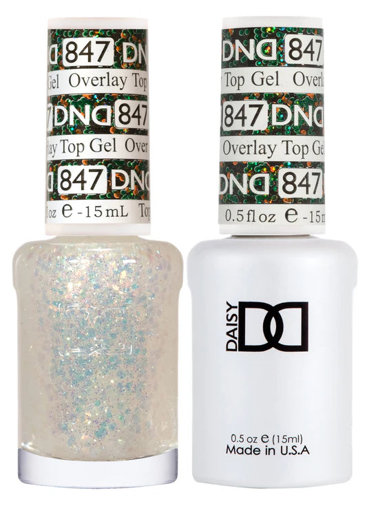 #847 DND Overlay Top Gel Duo