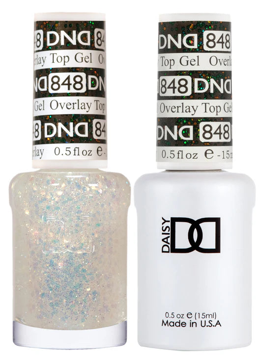 #848 DND Overlay Top Gel Duo