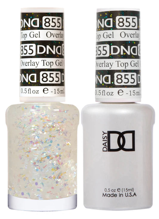 #855 DND Overlay Top Gel Duo