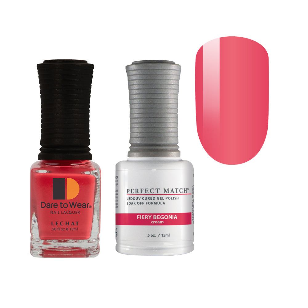 #PMS252 - Fiery Begonia- Perfect Match Gel Duo