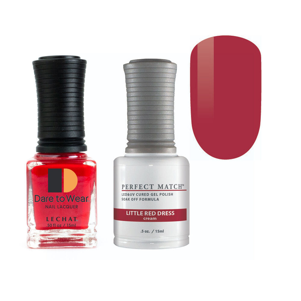 #PMS263 - Little Red Dress - Perfect Match Gel Duo