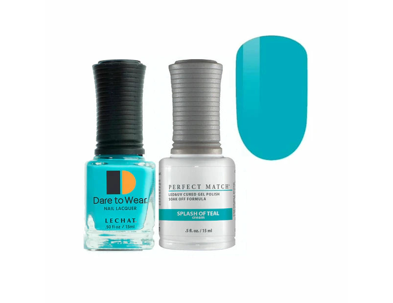 #PMS265 - Splash Of Teal - Perfect Match Gel Duo