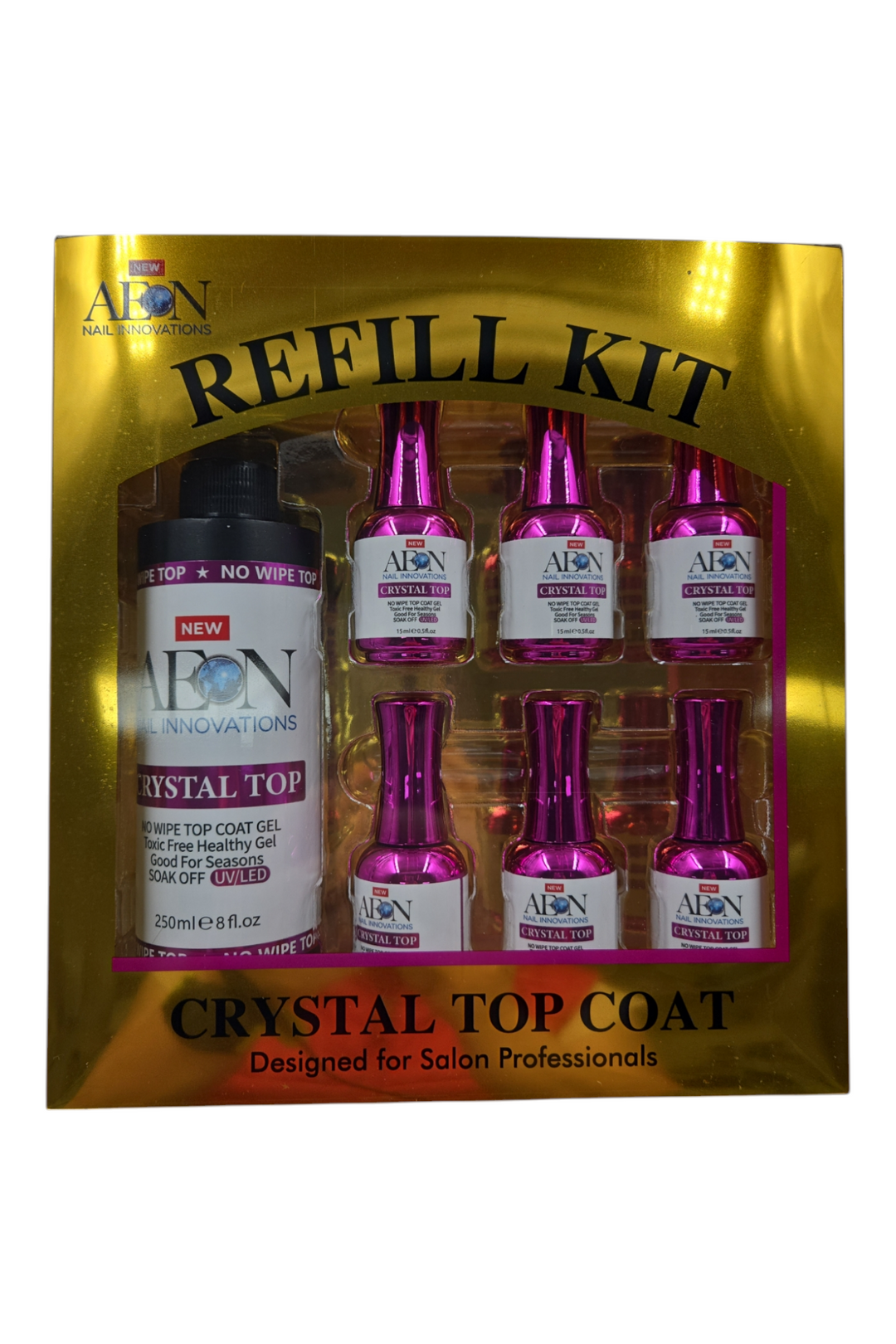 AEON CRYSTAL TOP COAT (New)- Refill Kit (11oz)
