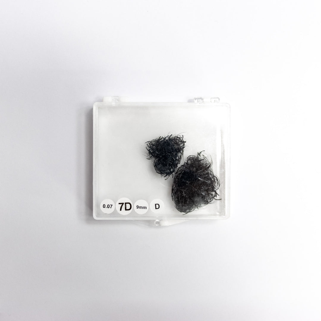 Pre-made Fans 7D 9mm 0.07 D-curl (500 fans)