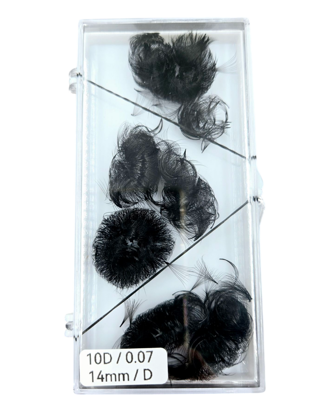 Pre-made Fans 10D 14mm 0.07 D-curl (500 fans)