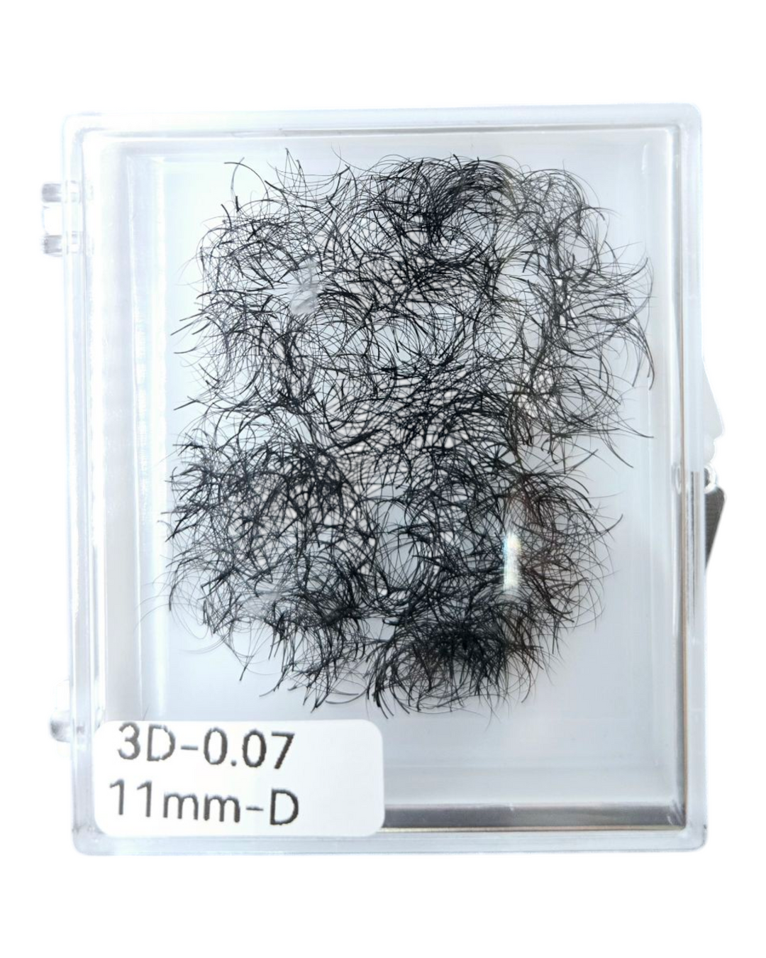 Pre-made Fans 3D 11mm 0.07 D-curl (500 fans)
