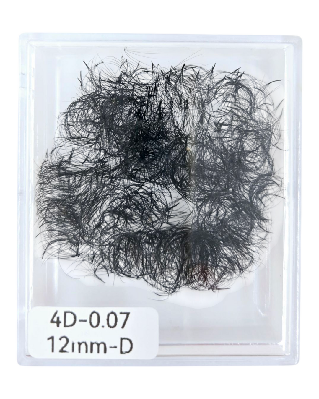 Pre-made Fans 4D 12mm 0.07 D-curl (500 fans)