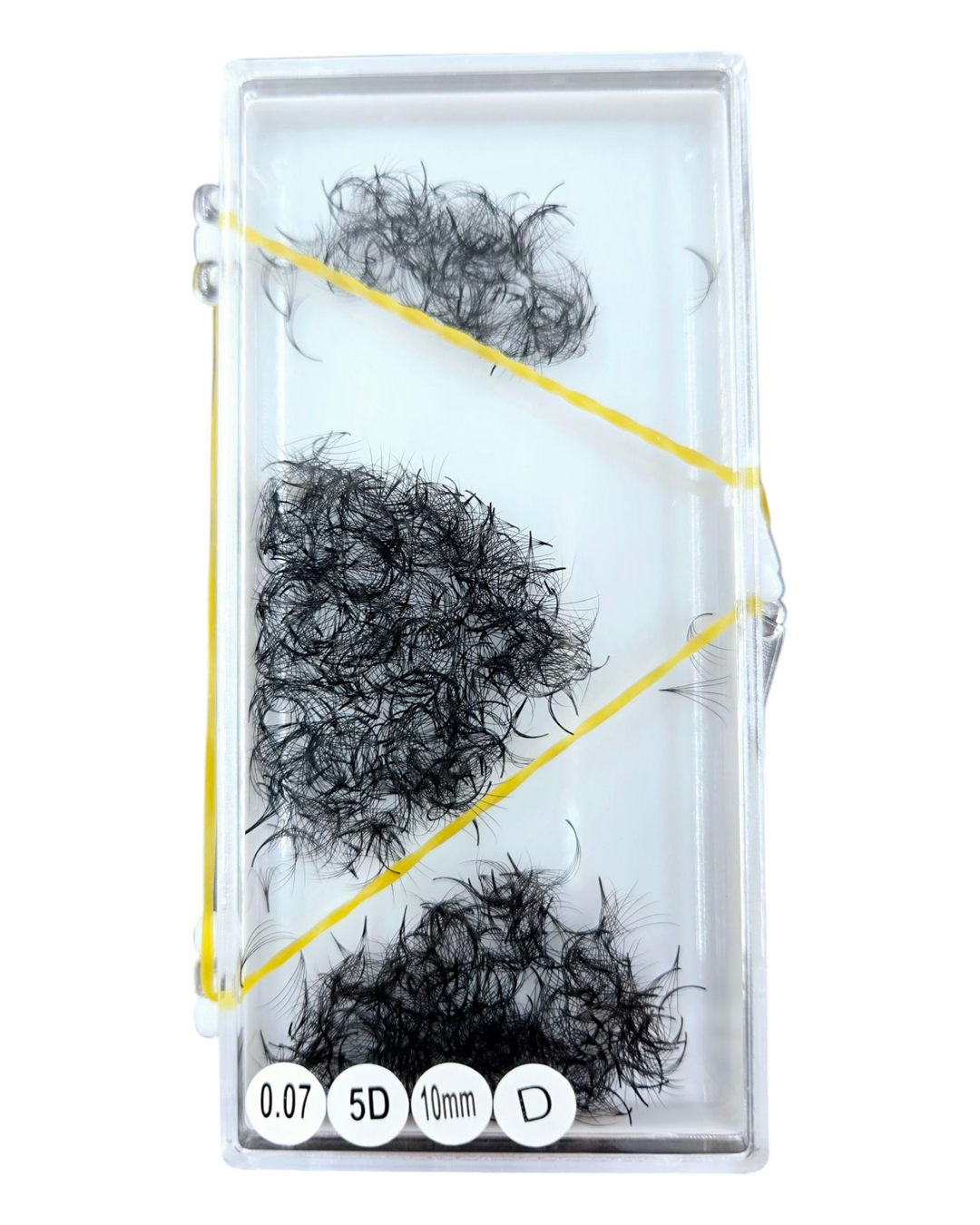 Pre-made Fans 5D 10mm 0.07D -curl (500 fans)