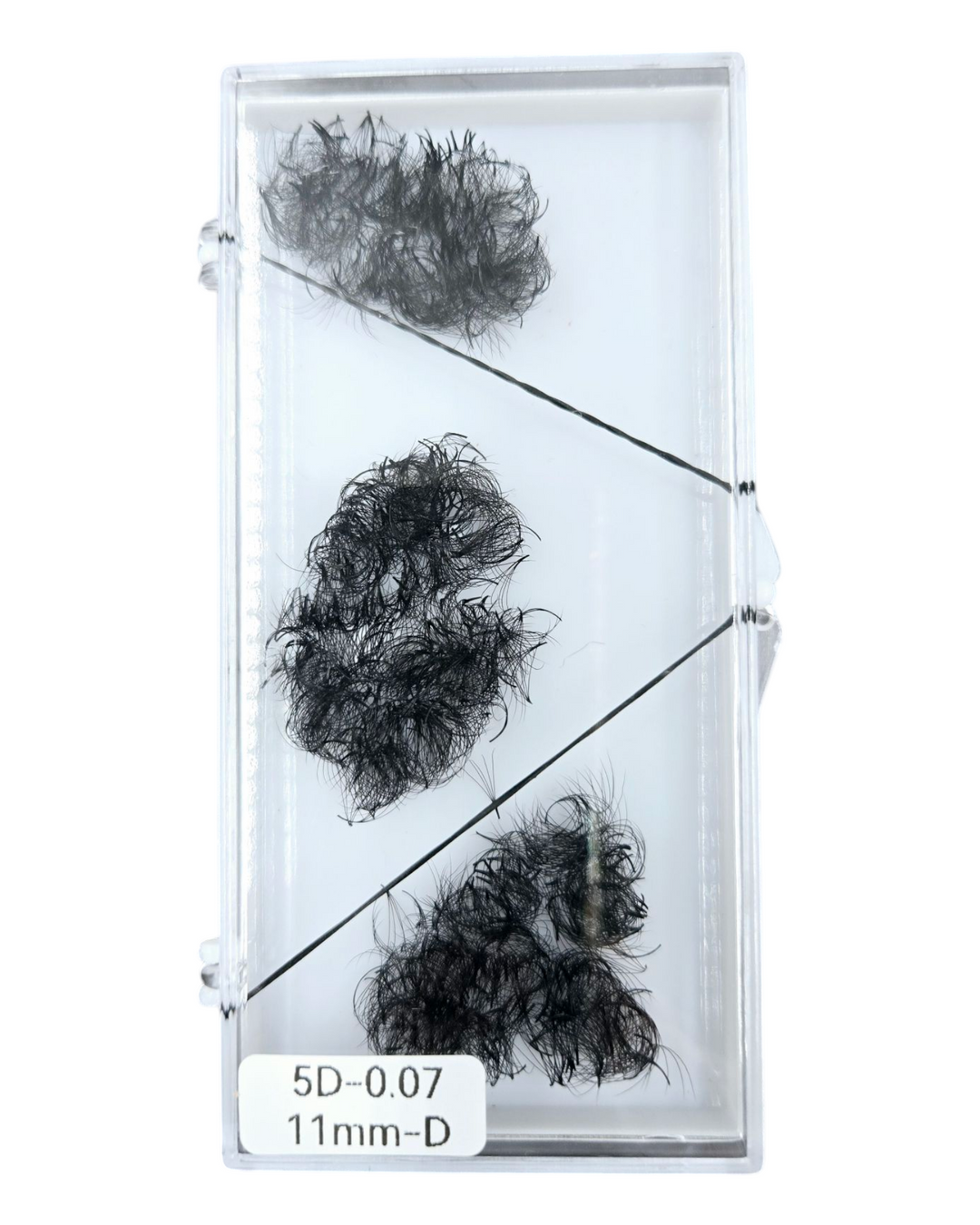 Pre-made Fans 5D 11mm 0.07 D-curl (500 fans)