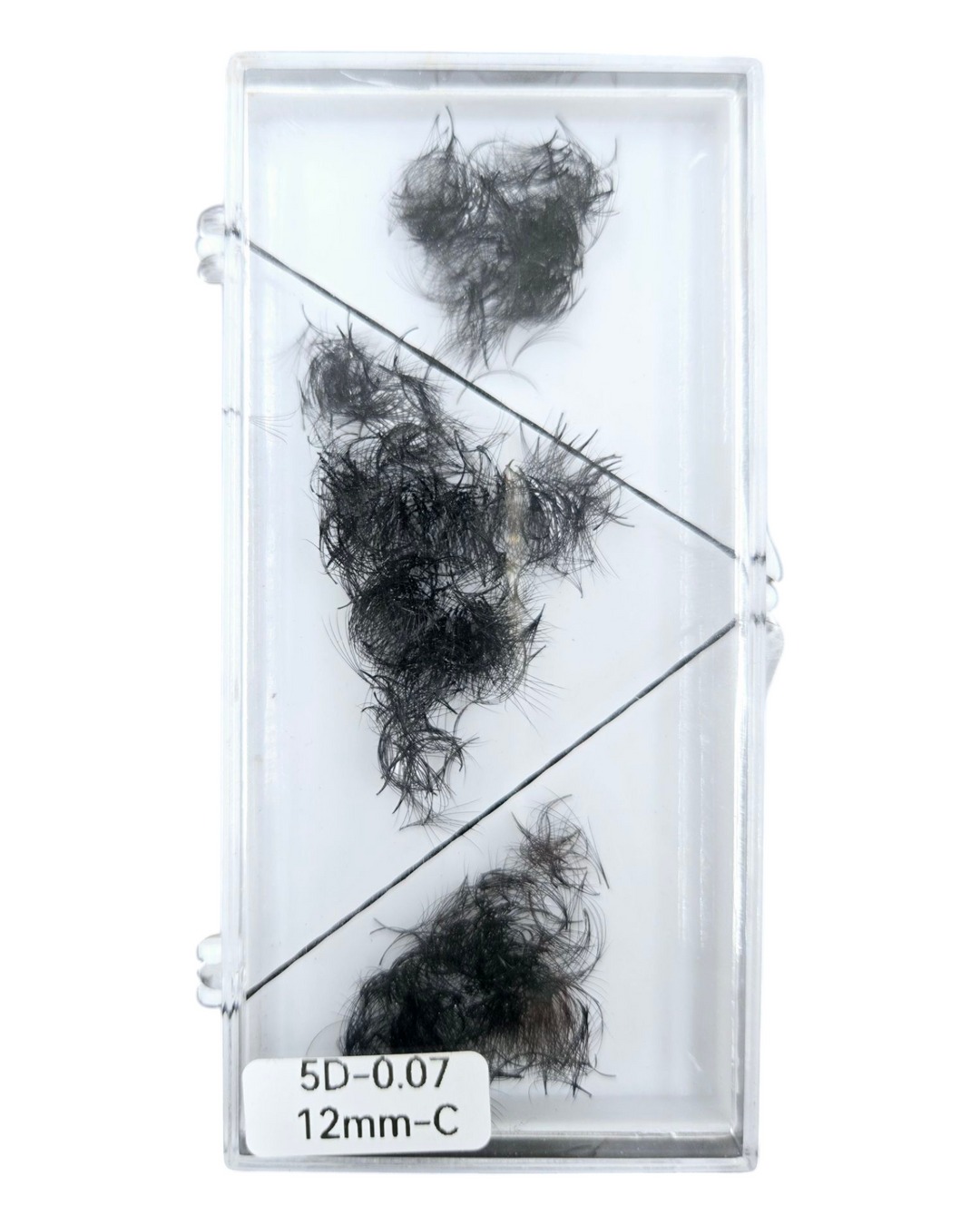 Pre-made Fans 5D 12mm 0.07 C-curl (500 fans)