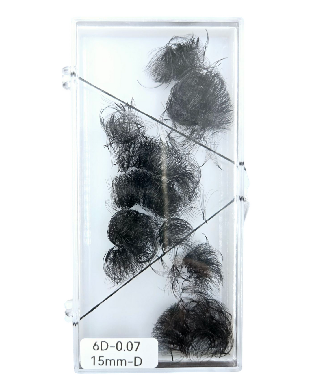 Pre-made Fans 6D 15mm 0.07 D-curl (500 fans)