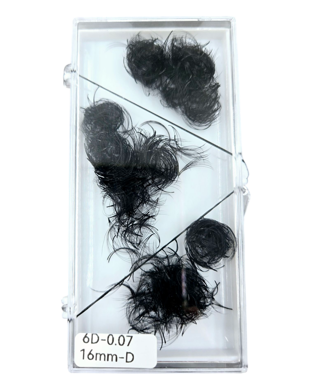 Pre-made Fans 6D 16mm 0.07 D-curl (500 fans)