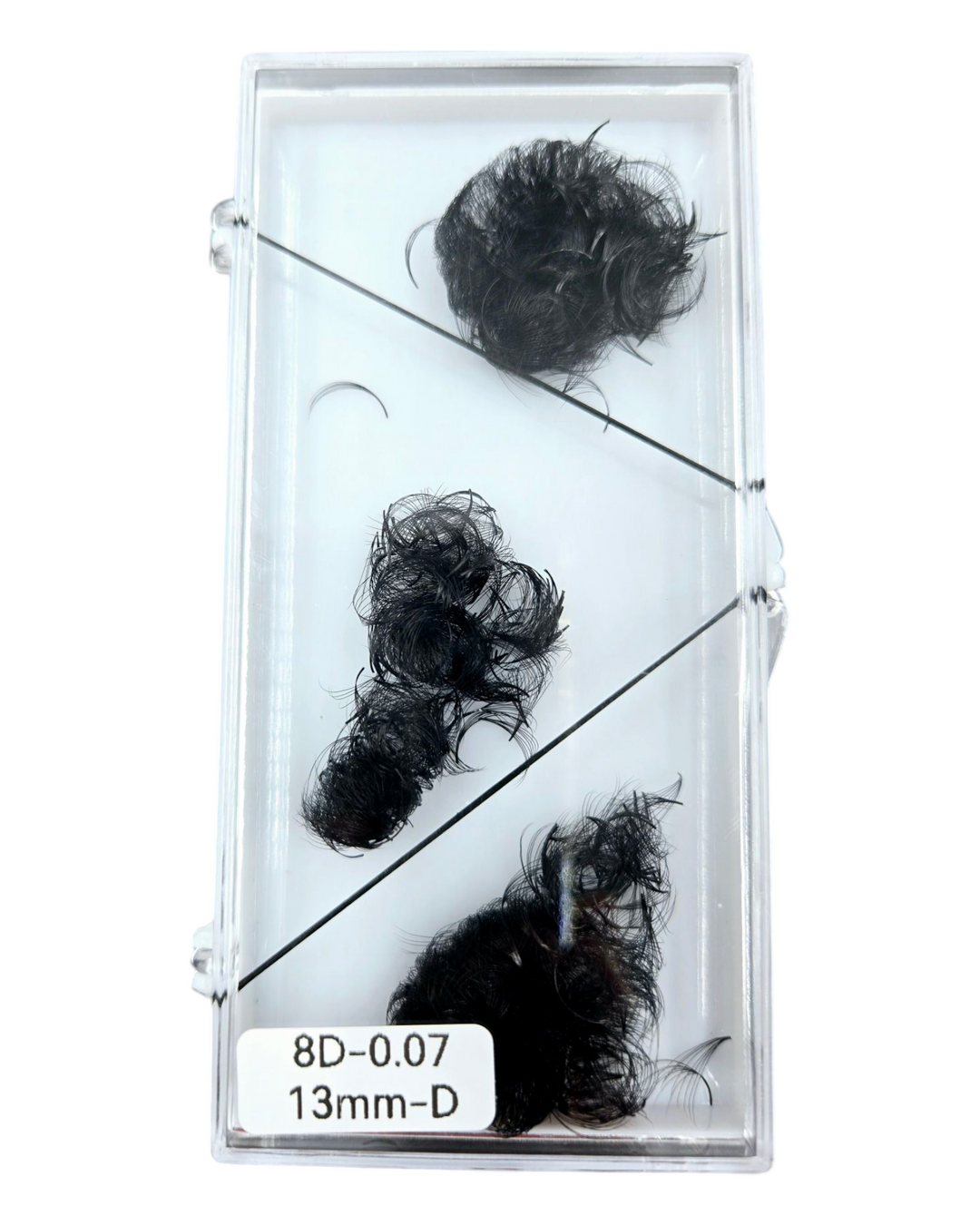Pre-made Fans 8D 13mm 0.07 D-curl (500 fans)
