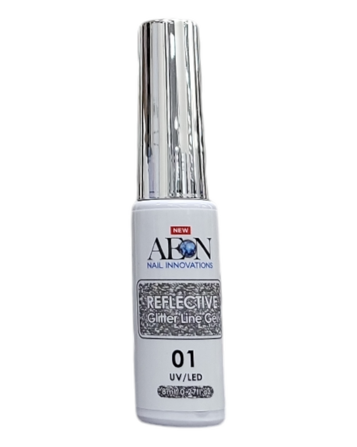 Aeon Nail Art Gel - Reflective Glitter Line Gel 01