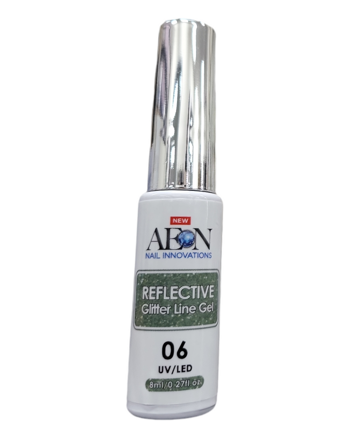 Aeon Nail Art Gel - Reflective Glitter Line Gel 06