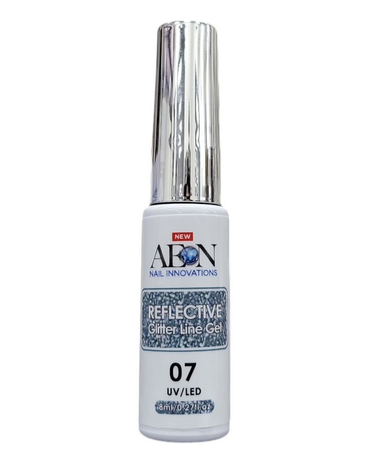 Aeon Nail Art Gel - Reflective Glitter Line Gel 07