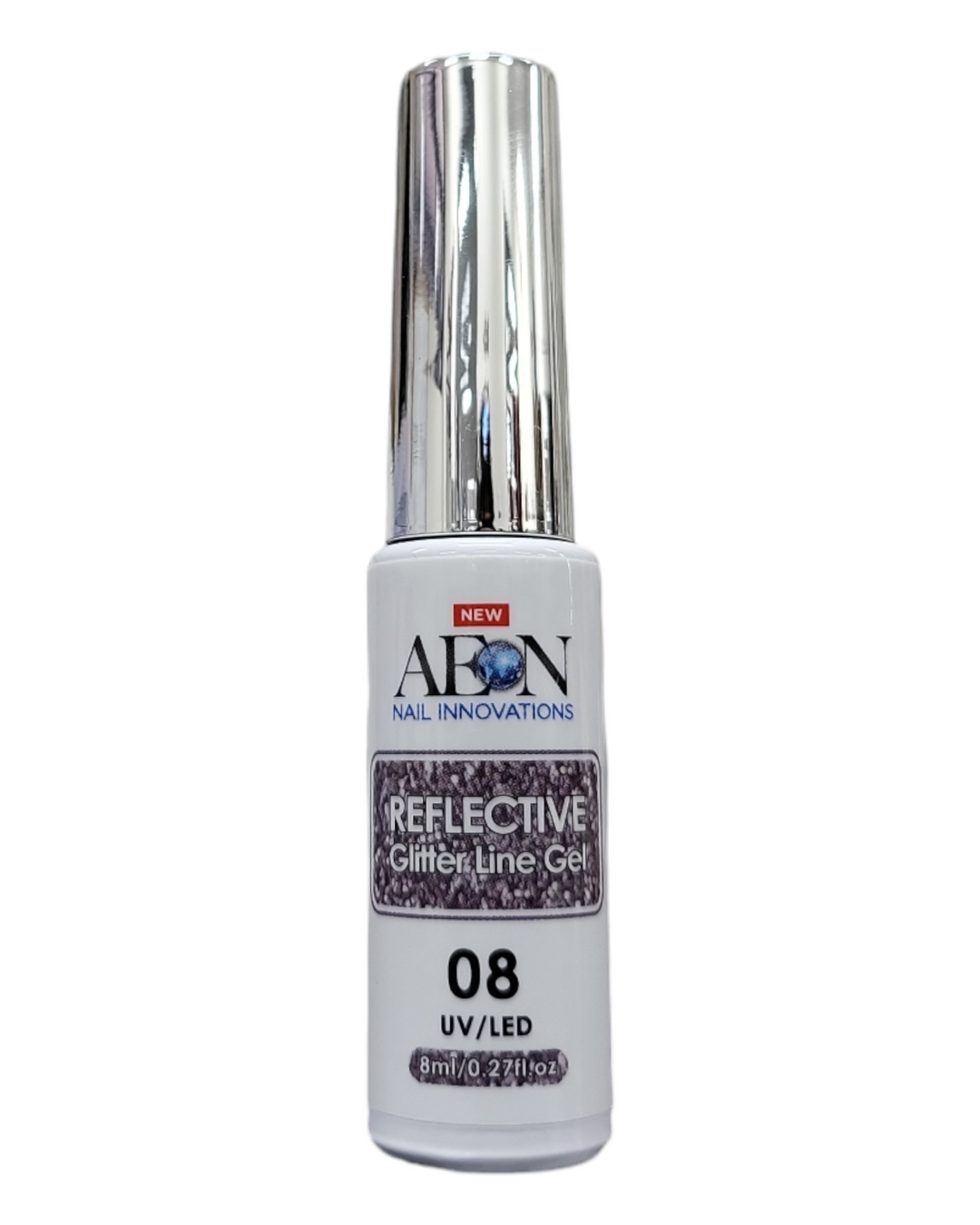 Aeon Nail Art Gel - Reflective Glitter Line Gel 08