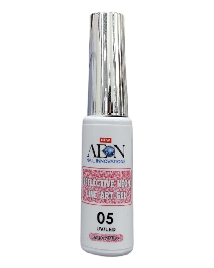 Aeon Nail Art Gel - Reflective Neon Line Art Gel 05