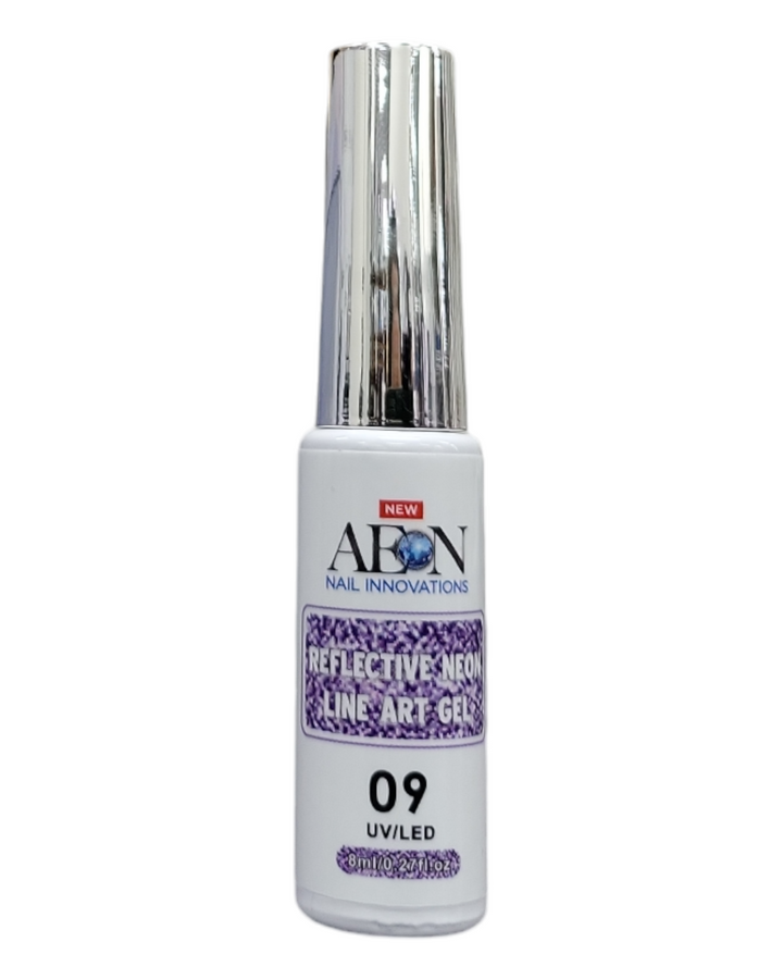 Aeon Nail Art Gel - Reflective Neon Line Art Gel 09
