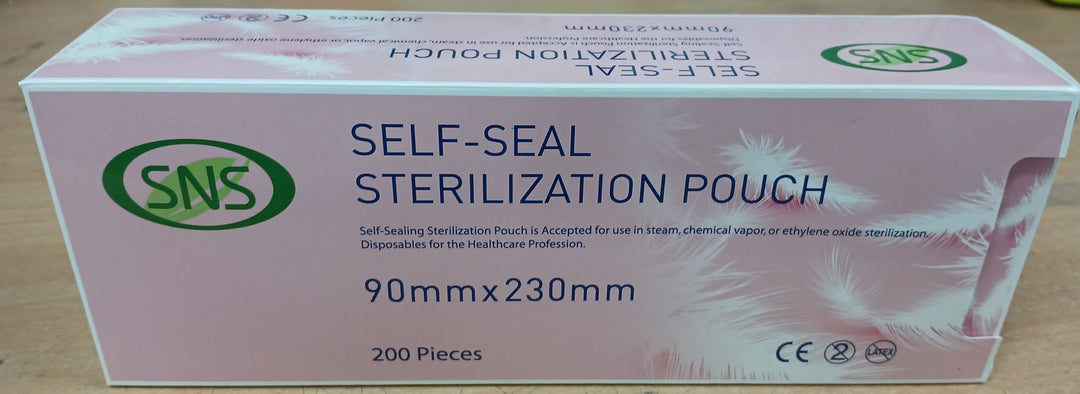 SNS - Self Seal Sterilization Pouch (90mmx230mm) - (200pcs)