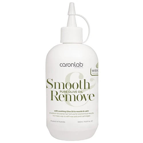 Caronlab Pure Olive Oil Smooth & Remove Strip Wax (Refill with Nozzle 500g)