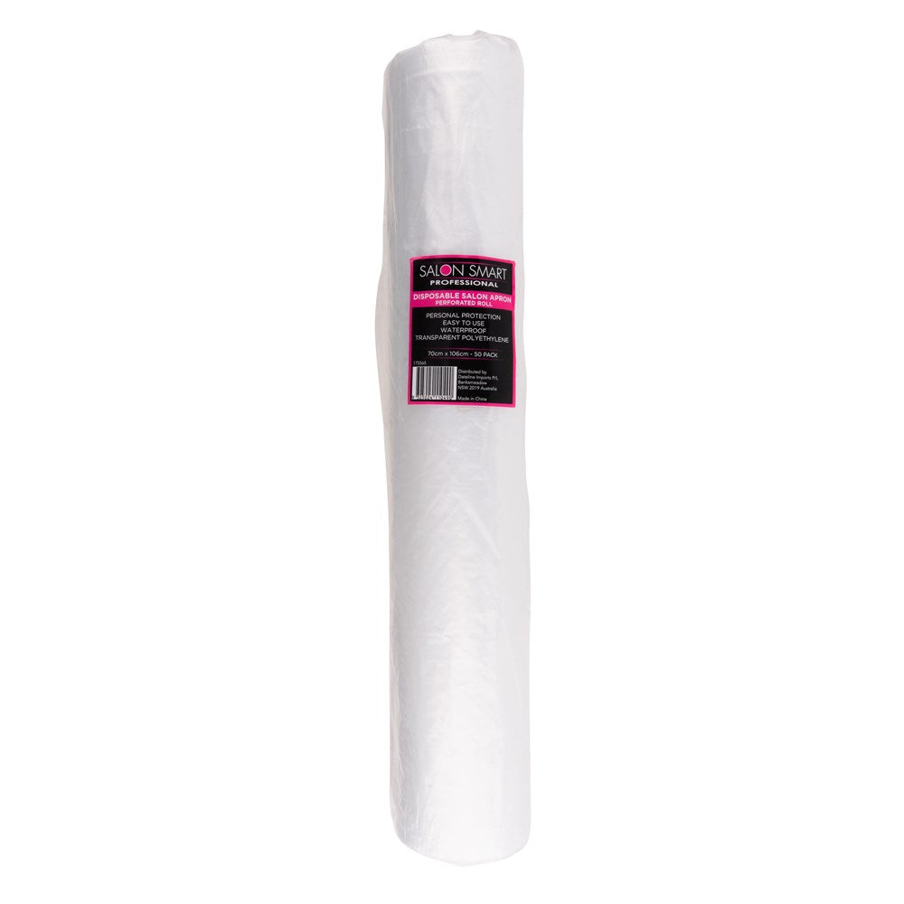 Salon Smart - DISPOSABLE SALON APRON - 70cm x 106cm- 50 pack
