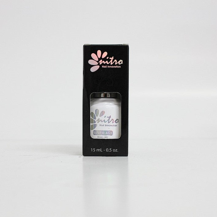 Nitro Super Black Gel Polish 0.5oz
