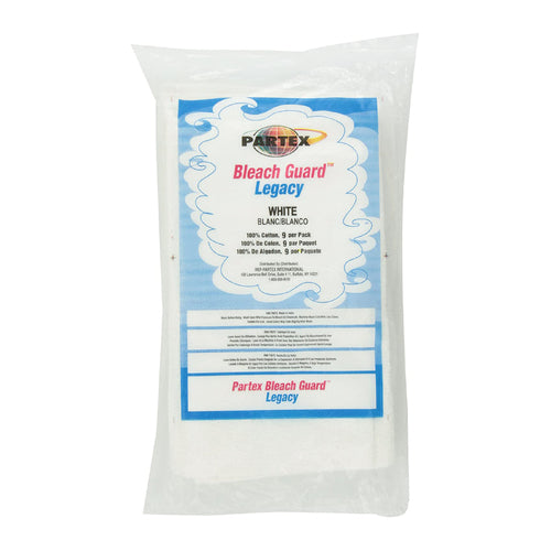 TOWELS - Partex Bleach Guard Legacy - White 12pk