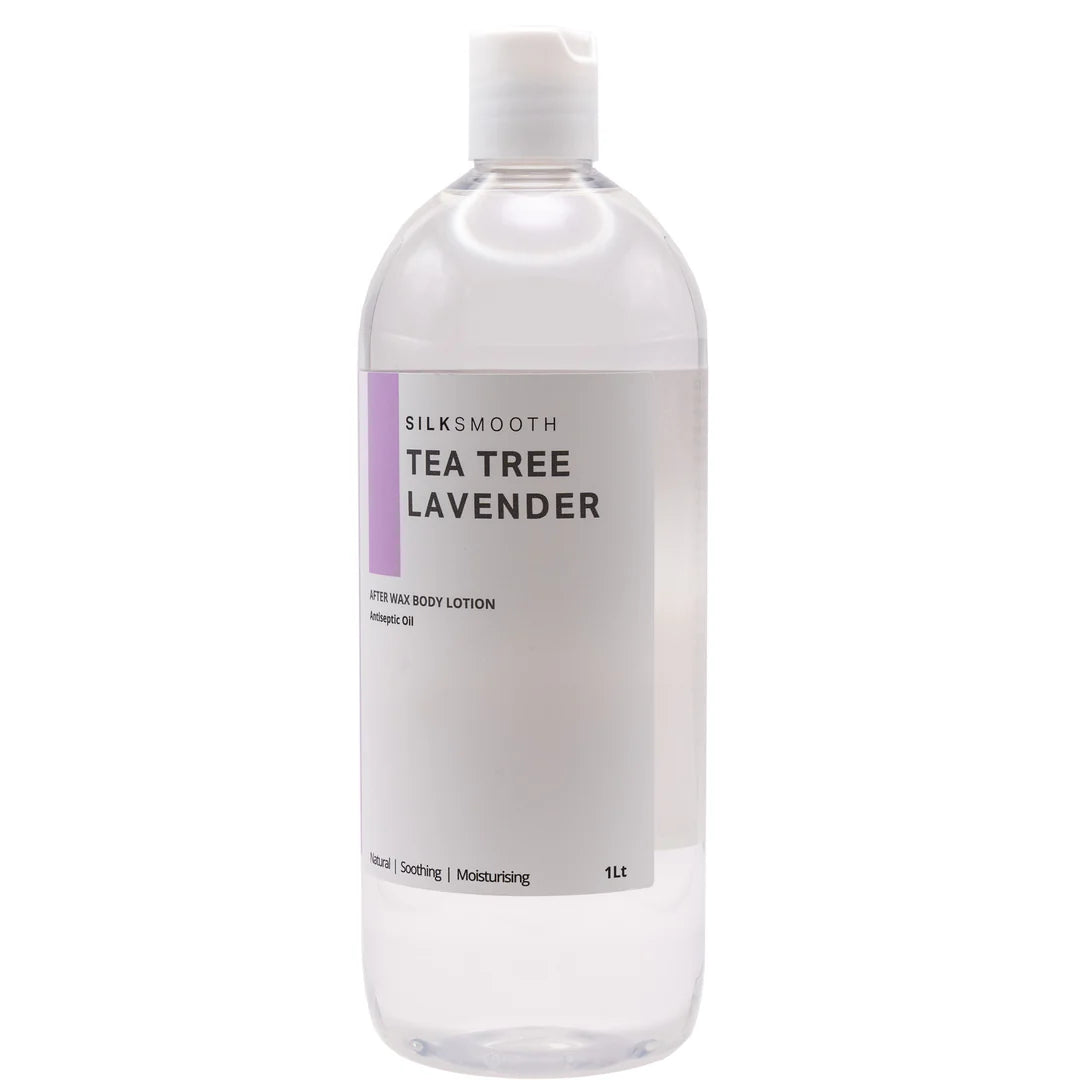 SilkSmooth After Waxing Oil Body Lotion Tea Tree Lavender 1L